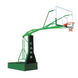 移动单臂篮球架 学生体育用品,名称 汇众移动式宽臂篮球架